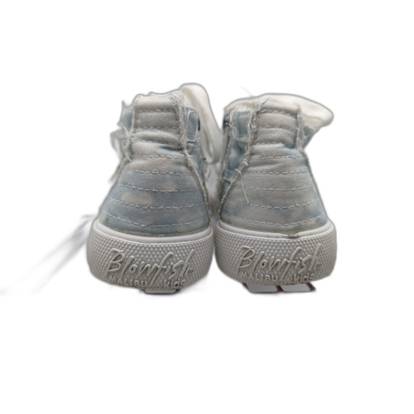 Blowfish Malibu Kids Sky Harmony Dye Canvas Blue Shoes Big Kid 2 - Picture 3 of 6